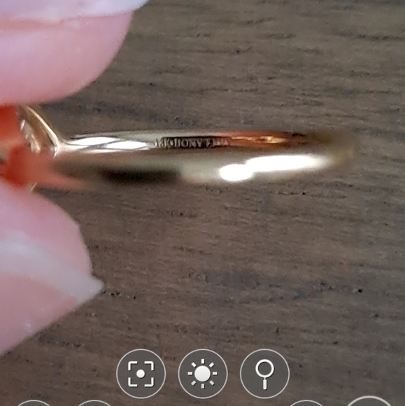 Bony Levy 18K gold and diamond stacking ring - Picture 8 of 16